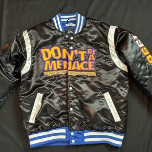Don’t be a menace letterman jacket